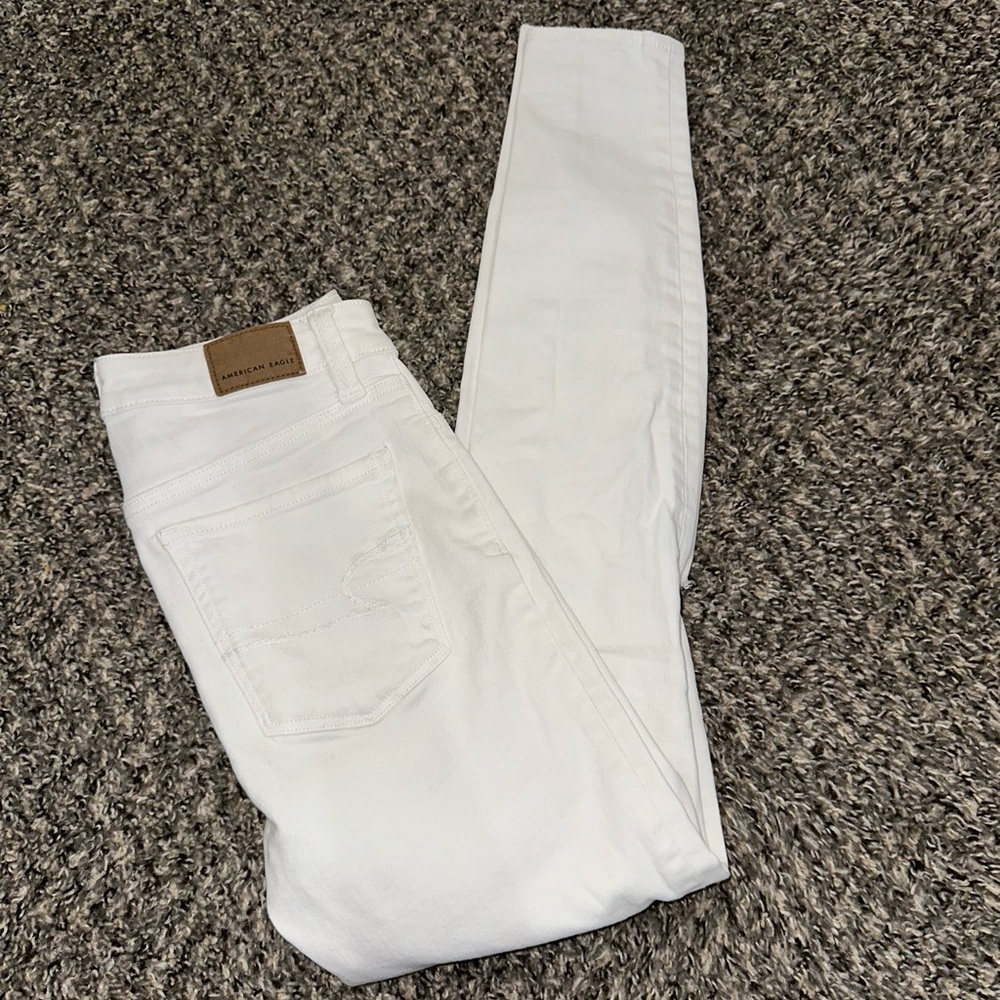 American Eagle White Jeans